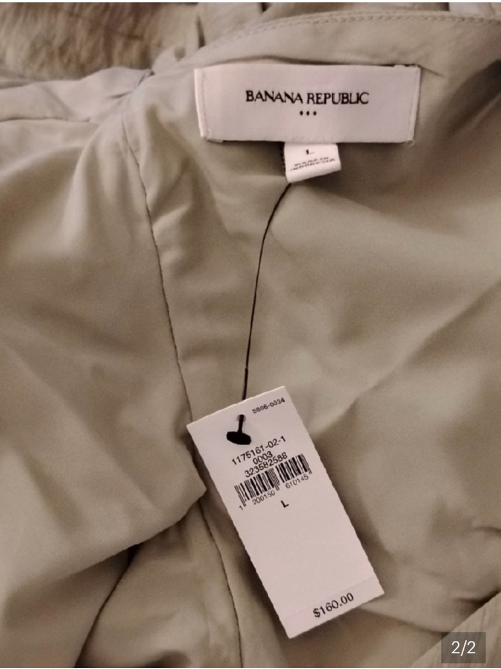 Banana Republic Sage V-Neck Tiered Maxi Dress - Picture 2 of 2